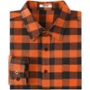 image:imageCOOFANDY Mens Casual Long Sleeve Button Up Plaid Flannel Shirt Jacket with PocketBuffalo Black Orange