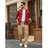 image:imageCOOFANDY Mens Casual Pants Cotton Classic Fit Stretch Chino Pant Khaki Lightweight Work Dress SlacksBeige
