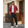 image:imageCOOFANDY Mens Casual Pants Cotton Classic Fit Stretch Chino Pant Khaki Lightweight Work Dress SlacksBlack