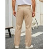 image:imageCOOFANDY Mens Casual Pants Cotton Classic Fit Stretch Chino Pant Khaki Lightweight Work Dress SlacksKhaki
