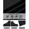 image:imageCOOFANDY Mens Casual Tank Top V Neck Knit Jacquard Sleeveless T Shirts Lightweight Summer Beach Textured TankBlack