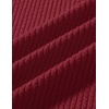 image:imageCOOFANDY Mens Casual Tank Top V Neck Knit Jacquard Sleeveless T Shirts Lightweight Summer Beach Textured TankWine Red