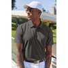 image:imageCOOFANDY Mens Cotton Polo Shirt Short Sleeve Golf Shirts 3 Buttons Casual Work T ShirtsDark Grey