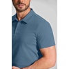 image:imageCOOFANDY Mens Cotton Polo Shirt Short Sleeve Golf Shirts 3 Buttons Casual Work T ShirtsGrayish Blue