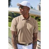 image:imageCOOFANDY Mens Cotton Polo Shirt Short Sleeve Golf Shirts 3 Buttons Casual Work T ShirtsKhaki