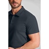 image:imageCOOFANDY Mens Cotton Polo Shirt Short Sleeve Golf Shirts 3 Buttons Casual Work T ShirtsMidnight Blue