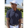 image:imageCOOFANDY Mens Cotton Polo Shirt Short Sleeve Golf Shirts 3 Buttons Casual Work T ShirtsNavy Blue