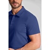 image:imageCOOFANDY Mens Cotton Polo Shirt Short Sleeve Golf Shirts 3 Buttons Casual Work T ShirtsRoyal Azure Blue