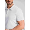 image:imageCOOFANDY Mens Cotton Polo Shirt Short Sleeve Golf Shirts 3 Buttons Casual Work T ShirtsWhite