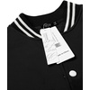 image:imageCOOFANDY Mens Fashion Varsity Jacket Causal Slim Fit Cotton Letterman Baseball Bomber JacketsBlack Purple