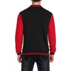 image:imageCOOFANDY Mens Fashion Varsity Jacket Causal Slim Fit Cotton Letterman Baseball Bomber JacketsBlackRed