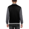 image:imageCOOFANDY Mens Fashion Varsity Jacket Causal Slim Fit Cotton Letterman Baseball Bomber JacketsDark Gray