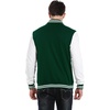 image:imageCOOFANDY Mens Fashion Varsity Jacket Causal Slim Fit Cotton Letterman Baseball Bomber JacketsGreen