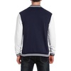 image:imageCOOFANDY Mens Fashion Varsity Jacket Causal Slim Fit Cotton Letterman Baseball Bomber JacketsNavy