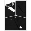 image:imageCOOFANDY Mens Fashion Varsity Jacket Causal Slim Fit Cotton Letterman Baseball Bomber JacketsPitchblack