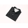 image:imageCOOFANDY Mens Golf Polo Shirts Short Sleeve Quick Dry Performance Moisture Wicking Golf Shirts Casual Print Collared ShirtBlack Golf Clubs