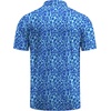 image:imageCOOFANDY Mens Golf Polo Shirts Short Sleeve Quick Dry Performance Moisture Wicking Golf Shirts Casual Print Collared ShirtBlue Ripple