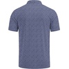 image:imageCOOFANDY Mens Golf Polo Shirts Short Sleeve Quick Dry Performance Moisture Wicking Golf Shirts Casual Print Collared ShirtNavy Blue Triangles