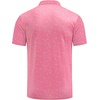 image:imageCOOFANDY Mens Golf Polo Shirts Short Sleeve Quick Dry Performance Moisture Wicking Golf Shirts Casual Print Collared ShirtPink Splashed Paint