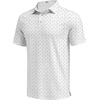 image:imageCOOFANDY Mens Golf Polo Shirts Short Sleeve Quick Dry Performance Moisture Wicking Golf Shirts Casual Print Collared ShirtWhite Golf Clubs