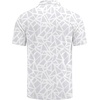 image:imageCOOFANDY Mens Golf Polo Shirts Short Sleeve Quick Dry Performance Moisture Wicking Golf Shirts Casual Print Collared ShirtWhite Grey Geometry