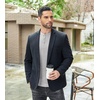 image:imageCOOFANDY Mens Henley TShirts Long Sleeve Pullover Shirt Casual Heavyweight Button Shirts Basic TeesGrey