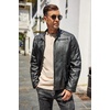 image:imageCOOFANDY Mens Henley TShirts Long Sleeve Pullover Shirt Casual Heavyweight Button Shirts Basic TeesKhaki