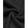 image:imageCOOFANDY Mens Knit Button Down Shirts Short Sleeve Polo Shirt Casual Vacation Summer Beach ShirtsClassic Blackwhite