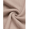 image:imageCOOFANDY Mens Knit Button Down Shirts Short Sleeve Polo Shirt Casual Vacation Summer Beach ShirtsKhaki
