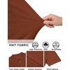 image:imageCOOFANDY Mens Knit Button Down Shirts Short Sleeve Polo Shirt Casual Vacation Summer Beach ShirtsLight Brown