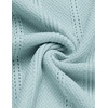 image:imageCOOFANDY Mens Knit Button Down Shirts Short Sleeve Polo Shirt Casual Vacation Summer Beach ShirtsSage Green