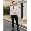 image:imageCOOFANDY Mens Linen Vest Casual Linen Slim Fit Suit Vests Dress Waistcoat Wedding Business PromBeige