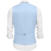 image:imageCOOFANDY Mens Linen Vest Casual Linen Slim Fit Suit Vests Dress Waistcoat Wedding Business PromLight Blue