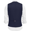 image:imageCOOFANDY Mens Linen Vest Casual Linen Slim Fit Suit Vests Dress Waistcoat Wedding Business PromNavy Blue