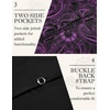 image:imageCOOFANDY Mens Paisley Vests Victorian Steampunk Gothic Suit Vest Slim Fit VNeck Tuxedo WaistcoatPurple