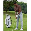 image:imageCOOFANDY Mens Polo Shirts 100 Cotton Heavyweight Short Sleeve Button Golf Shirts Classic Pullover Ribbed Collar and CuffsBrown