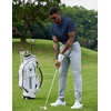 image:imageCOOFANDY Mens Polo Shirts 100 Cotton Heavyweight Short Sleeve Button Golf Shirts Classic Pullover Ribbed Collar and CuffsDark Navy