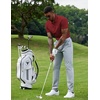 image:imageCOOFANDY Mens Polo Shirts 100 Cotton Heavyweight Short Sleeve Button Golf Shirts Classic Pullover Ribbed Collar and CuffsWine Red