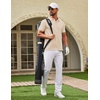 image:imageCOOFANDY Mens Polo Shirts Classic Short Sleeve Polo T Shirts Cotton Pique Casual Summer Fashion Golf ShirtBeige