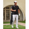 image:imageCOOFANDY Mens Polo Shirts Classic Short Sleeve Polo T Shirts Cotton Pique Casual Summer Fashion Golf ShirtBlack