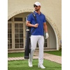 image:imageCOOFANDY Mens Polo Shirts Classic Short Sleeve Polo T Shirts Cotton Pique Casual Summer Fashion Golf ShirtRoyal Blue