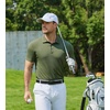 image:imageCOOFANDY Mens Polo Shirts Short Sleeve Pique Jersey Golf Shirt Casual Summer Collared TShirtsArmy Green