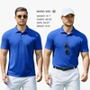 image:imageCOOFANDY Mens Polo Shirts Short Sleeve Pique Jersey Golf Shirt Casual Summer Collared TShirtsBlue