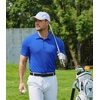 image:imageCOOFANDY Mens Polo Shirts Short Sleeve Pique Jersey Golf Shirt Casual Summer Collared TShirtsBlue