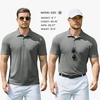 image:imageCOOFANDY Mens Polo Shirts Short Sleeve Pique Jersey Golf Shirt Casual Summer Collared TShirtsDark Grey