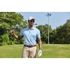 image:imageCOOFANDY Mens Polo Shirts Short Sleeve Pique Jersey Golf Shirt Casual Summer Collared TShirtsLight Blue