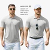 image:imageCOOFANDY Mens Polo Shirts Short Sleeve Pique Jersey Golf Shirt Casual Summer Collared TShirtsLight Grey