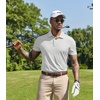 image:imageCOOFANDY Mens Polo Shirts Short Sleeve Pique Jersey Golf Shirt Casual Summer Collared TShirtsLight Grey