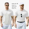 image:imageCOOFANDY Mens Polo Shirts Short Sleeve Pique Jersey Golf Shirt Casual Summer Collared TShirtsWhite