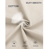 image:imageCOOFANDY Mens Short Sleeve Button Down Shirt Casual Cotton Shirts Beach Summer Linen Shirts with PocketKhaki